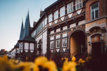 Altes Fachwerkgebäude, dass früher er