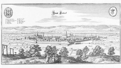 Einbeck im 17. Jahrhundert, Kupferstich