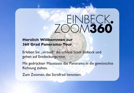Stadtbild von Einbeck in 360°