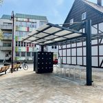 Fahrradabstellanlage und E-Bike Ladestation am Möncheplatz